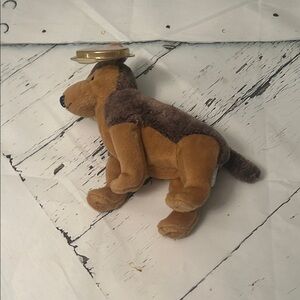 Ty Plush Dog Toy - Brown and Black